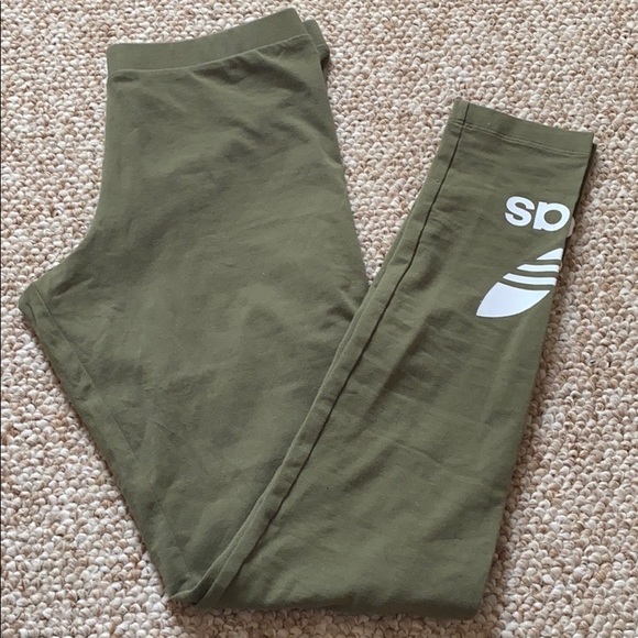 adidas Pants - Olive green Adidas leggings
